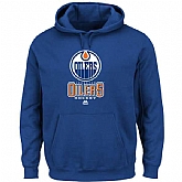 Men's Edmonton Oilers Majestic Critical Victory VIII Fleece Hoodie - Blue,baseball caps,new era cap wholesale,wholesale hats